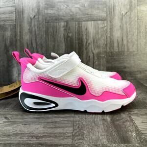 Nike Air Max Nova Kids size 3Y Pink White Black Slip On Shoes FN4459-101